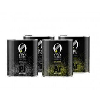 Cans Oro Bailén Reserva Familiar in picual and arbequina combination