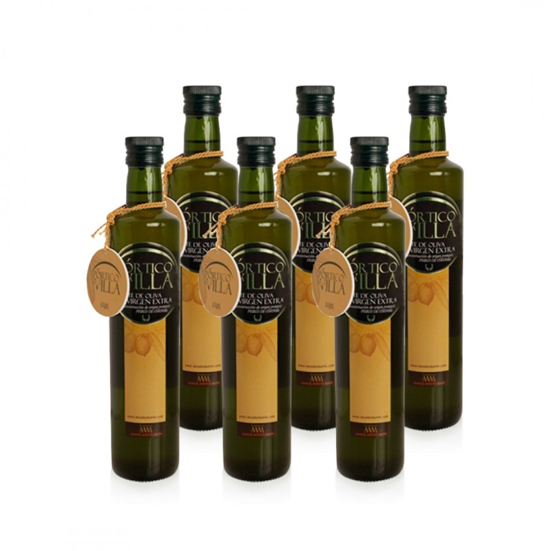 Pórtico de la Villa Reserva - Bottle 50 cl. Buy Extra Virgin Olive Oil Picudo and Hojiblanca
