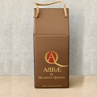 Abbae de Queiles Gift wood Case with 2 bottles of 500 ml