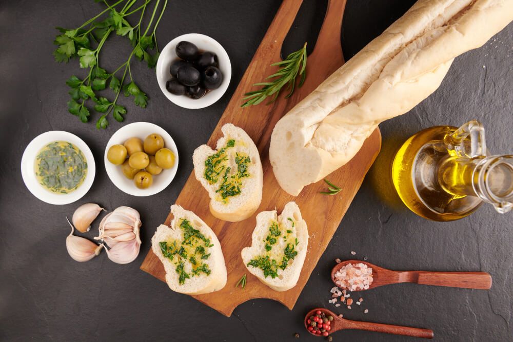 Recetas con pan y aceite de oliva ecológico